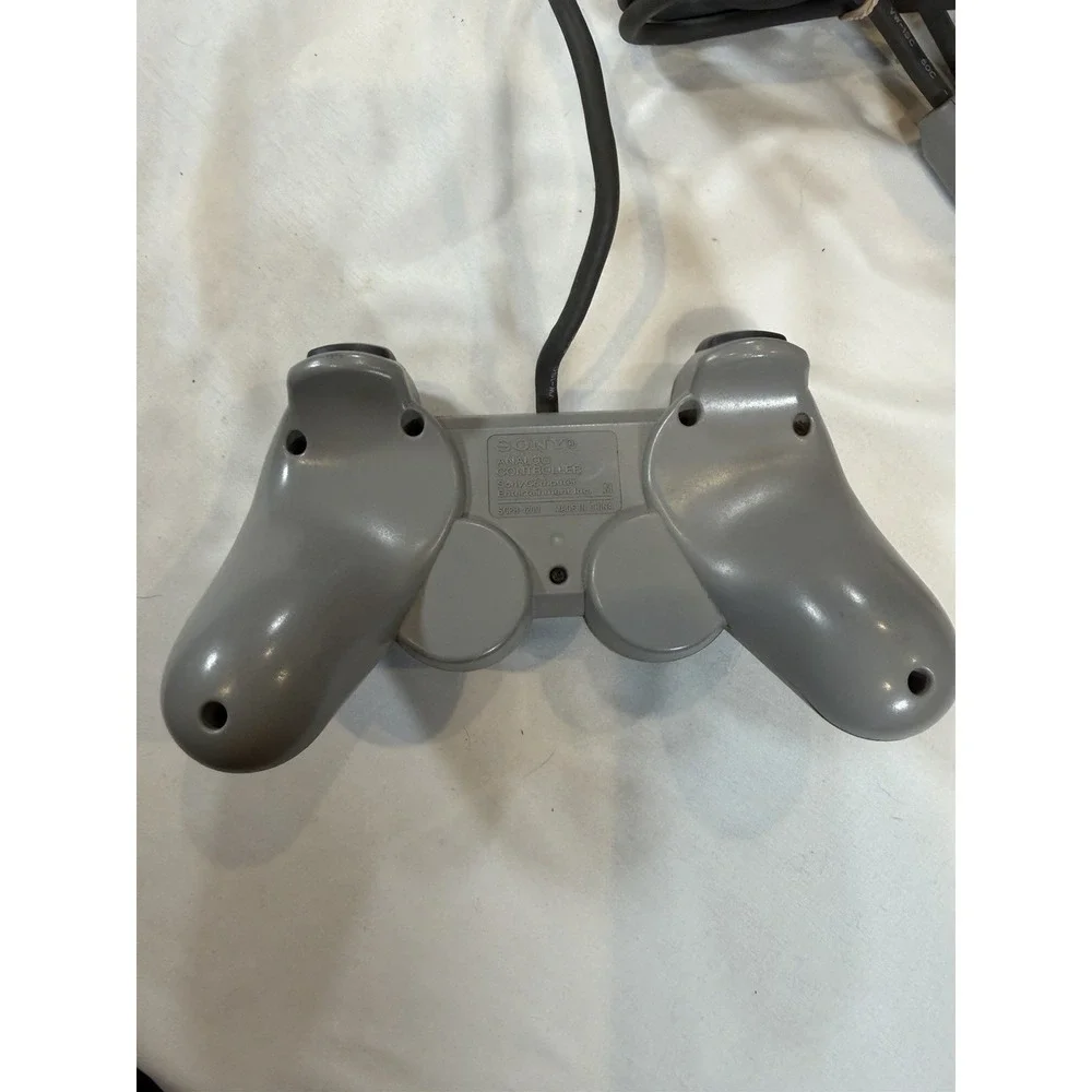 Sony PlayStation Analog Controller Gray SCPH-1200‎ OEM PS1 PS2 Untested
